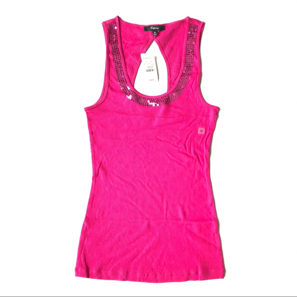 ⭐️HP🎉 Express Sequin Tank